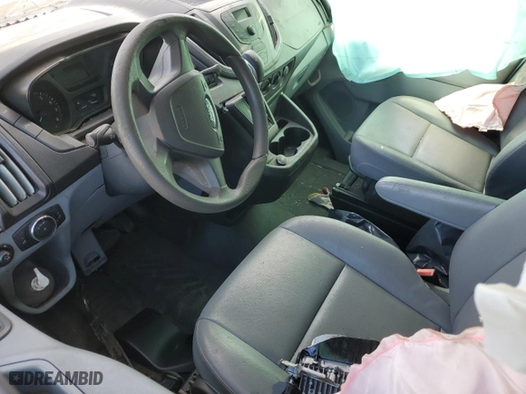 2017 Ford Transit Van with VIN 1FTYR1YM5HKA70292, listed as a Copart auction lot 75214644 with 0 mi miles and Non Repairable. Bid and sale history available at carsss.com. Image 8.