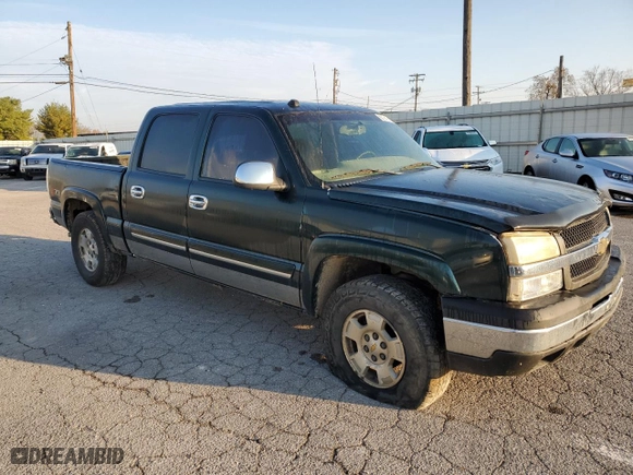 2004 Chevrolet Silverado 1500 Crew Cab Z71 with VIN 2GCEK13T541415188, listed as a Copart auction lot 76820854 with 237,441 mi miles and Clean Title. Bid and sale history available at carsss.com. Image 4.