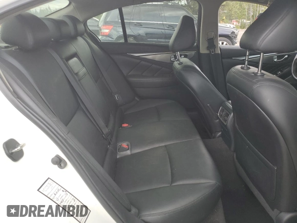 2017 Infiniti Q50 Signature Edition with VIN JN1EV7APXHM736348, listed as a Copart auction lot 51352315 with 159,434 mi miles and Salvage Title. Bid and sale history available at DreamBid. Image 10.