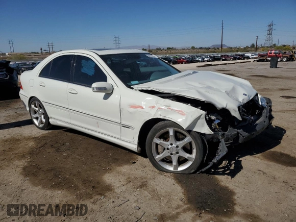 2007 Mercedes-Benz C 230 Sport с VIN WDBRF52H17A939232, выставлен на аукционе Copart как лот 54757705 с пробегом 166 016 миль миль и Списание • Salvage title. История ставок и продаж доступна на DreamBid. Изображение 4.