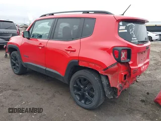2017 Jeep Renegade Latitude with VIN ZACCJBBBXHPG47418, listed as a IAAI auction lot 41533128 with 123,991 mi miles. Bid and sale history available at carsss.com. Image 3.
