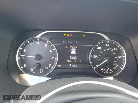 2024 Nissan Frontier S with VIN 1N6ED1CL4RN654812, listed as a Copart auction lot 48119115 with 9,110 mi miles and Salvage Title. Bid and sale history available at DreamBid. Image 9.