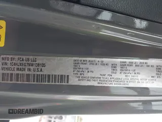 2022 Jeep Wrangler Unlimited Sahara with VIN 1C4HJXEG7NW138105, listed as a IAAI auction lot 42146898 with Not provided miles and . Bid and sale history available at DreamBid. Image 9.