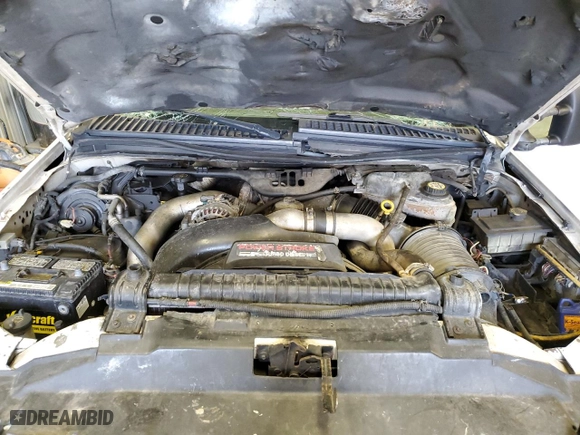 2003 Ford Super Duty F-250 XL with VIN 1FTNW21P63EC94555, listed as a Copart auction lot 46832255 with 0 mi miles and Salvage Title. Bid and sale history available at carsss.com. Image 11.