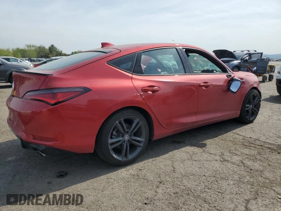 2024 Acura Integra w/A-Spec Package z VIN 19UDE4H32RA005010, wystawiony jako Copart lot #52092495 z przebiegiem 2919 mil mil oraz Szkody całkowita. Historia ofert i sprzedaży dostępna na DreamBid. Obrazek 3.