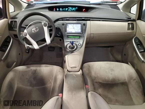 2010 Toyota Prius II with VIN JTDKN3DU7A0034852, listed as a Copart auction lot 51583385 with 273,140 mi miles and Salvage Title. Bid and sale history available at DreamBid. Image 8.