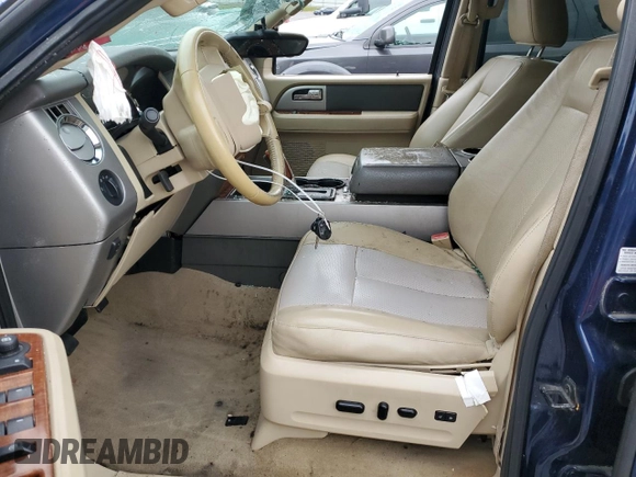 2010 Ford Expedition Eddie Bauer with VIN 1FMJU1H53AEA17695, listed as a Copart auction lot 55859415 with 207,090 mi miles and Salvage title. Bid and sale history available at DreamBid. Image 7.