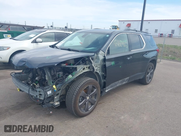 2020 Chevrolet Traverse LT with VIN 1GNEVHKW1LJ215299, listed as a IAAI auction lot 42160462 with 123,297 mi miles and . Bid and sale history available at DreamBid. Image 19.