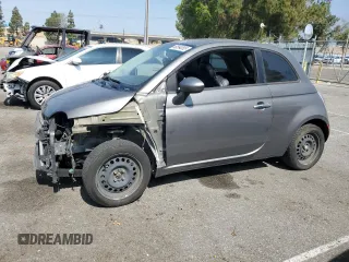 2013 FIAT 500 Pop z VIN 3C3CFFAR2DT554794, wystawiony jako Copart lot #60894085 z przebiegiem 176 007 mil mil oraz Szkoda całkowita • Salvage title. Historia ofert i sprzedaży dostępna na DreamBid. Obrazek 1.
