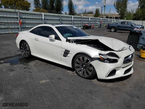 2017 Mercedes-Benz SL with VIN WDDJK6GA3HF047179, listed as a Copart auction lot 46434865 with NaN miles and Salvage Title. Bid and sale history available at carsss.com. Image 4.