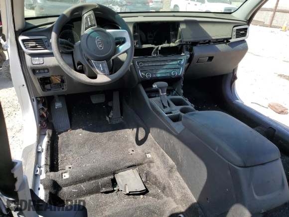 2019 Kia Optima LX with VIN 5XXGT4L32KG369950, listed as a Copart auction lot 55345465 with Not provided miles and Salvage title. Bid and sale history available at DreamBid. Image 8.