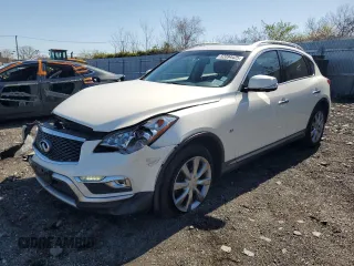 2017 Infiniti QX50 z VIN JN1BJ0RR6HM407304, wystawiony jako Copart lot #52094425 z przebiegiem 51 230 mil mil oraz Szkody całkowita. Historia ofert i sprzedaży dostępna na DreamBid. Obrazek 1.