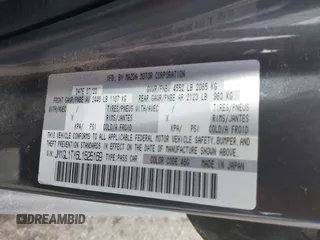 2020 Mazda 6 Grand Touring with VIN JM1GL1TY6L1525169, listed as a IAAI auction lot 41683512 with 73,313 mi miles and . Bid and sale history available at DreamBid. Image 9.