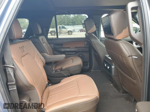 2023 Ford Expedition Max King Ranch with VIN 1FMJK1N88PEA01019, listed as a Copart auction lot 56015515 with 51,976 mi miles and Salvage title. Bid and sale history available at DreamBid. Image 11.