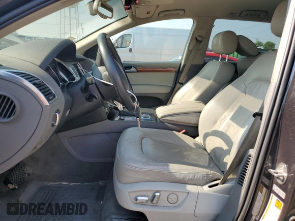 2014 Audi Q7 Premium with VIN WA1CMAFE7ED011520, listed as a Copart auction lot 63912315 with 131,218 mi miles and Clean title. Bid and sale history available at DreamBid. Image 7.