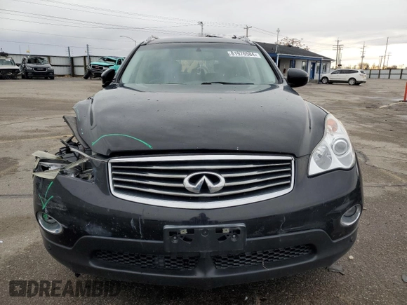 2008 Infiniti EX Journey with VIN JNKAJ09F58M350445, listed as a Copart auction lot 81976584 with 140,682 mi miles and Salvage Title. Bid and sale history available at DreamBid. Image 5.