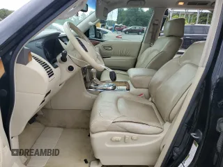 2011 Infiniti QX56 8-passenger с VIN JN8AZ2ND9B9701754, выставлен на аукционе Copart как лот 57916715 с пробегом 216 613 миль миль и Чистый • Clean title. История ставок и продаж доступна на DreamBid. Изображение 7.
