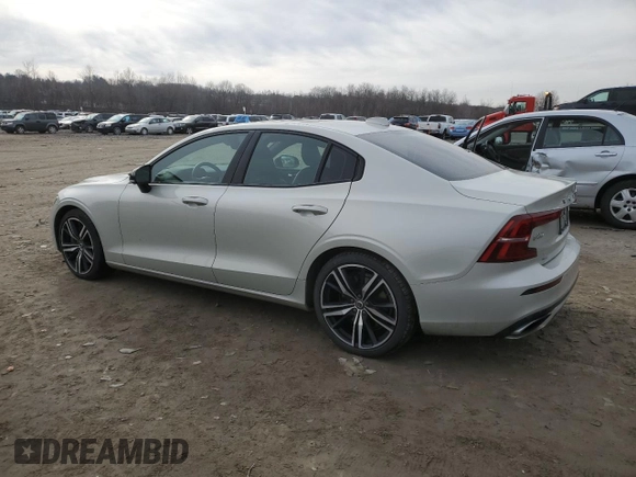 2019 Volvo S60 R-Design with VIN 7JRA22TM8KG016709, listed as a Copart auction lot 39837263 with 36,825 mi miles. Bid and sale history available at carsss.com. Image 2.