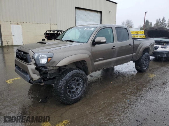 2013 Toyota Tacoma with VIN 3TMMU4FNXDM049788, listed as a Copart auction lot 46349855 with 132,800 mi miles and Salvage Title. Bid and sale history available at carsss.com. Image 1.