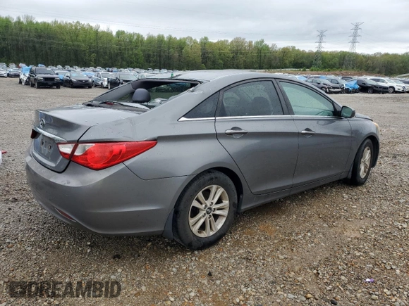 2013 Hyundai Sonata GLS with VIN 5NPEB4AC1DH700358, listed as a Copart auction lot 51606465 with 142,541 mi miles and Clean Title. Bid and sale history available at carsss.com. Image 3.