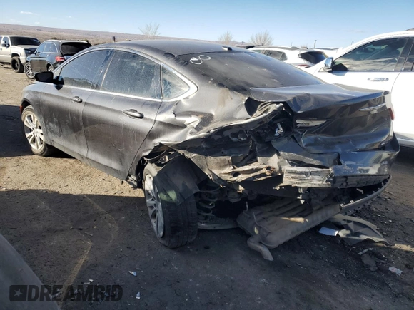 2015 Chrysler 200 Limited z VIN 1C3CCCAB6FN602665, wystawiony jako Copart lot #89352355 z przebiegiem 113 510 mil mil oraz Szkoda całkowita • Salvage title. Historia ofert i sprzedaży dostępna na DreamBid. Obrazek 2.