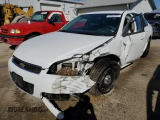 2012 Chevrolet Impala Police Police with VIN 2G1WD5E32C1174832, listed as a Copart auction lot 74252594 with 185,432 mi miles and Salvage Title. Bid and sale history available at carsss.com. Image 1.