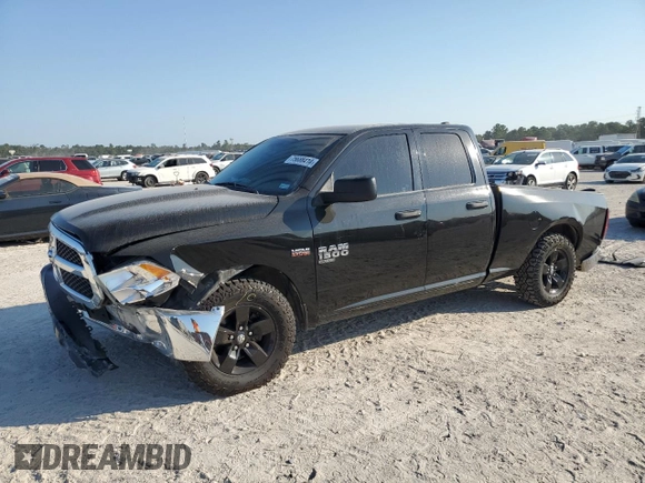 2021 Ram 1500 Classic Tradesman with VIN 1C6RR6FT6MS520884, listed as a Copart auction lot 75688414 with 114,800 mi miles and Salvage Title. Bid and sale history available at carsss.com. Image 1.