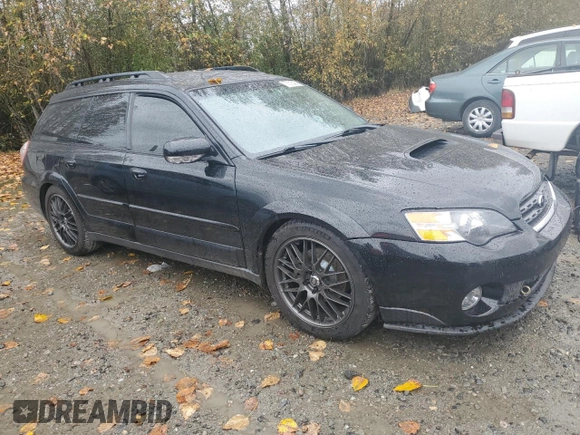 2005 Subaru Legacy Outback XT with VIN 4S4BP68C856350045, listed as a Copart auction lot 73015404 with 108,024 mi miles and Salvage title. Bid and sale history available at DreamBid. Image 4.