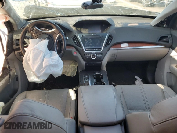 2018 Acura MDX w/Advance/Entertainment Pkg with VIN 5J8YD4H97JL000662, listed as a Copart auction lot 89219945 with 0 mi miles and Salvage Title. Bid and sale history available at carsss.com. Image 8.