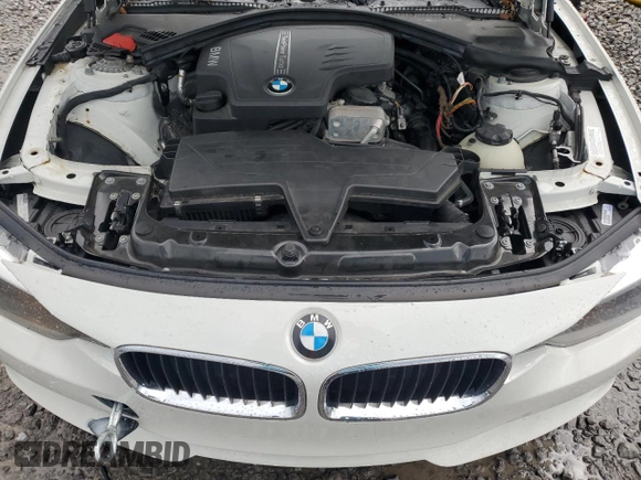 2014 BMW 3 Series 320i xDrive with VIN WBA3C3G50ENS67198, listed as a Copart auction lot 61654205 with 86,126 mi miles and Salvage title. Bid and sale history available at DreamBid. Image 11.