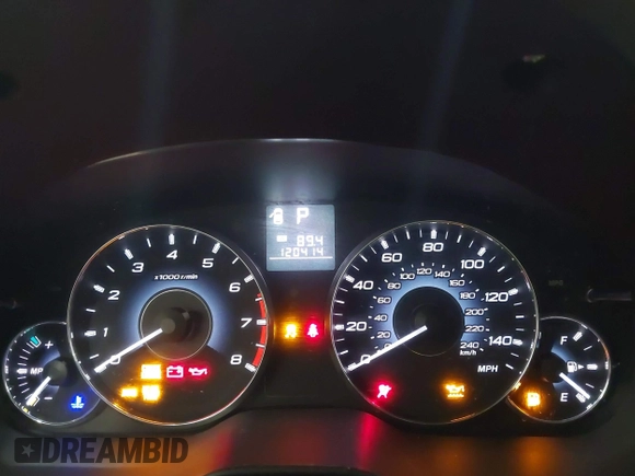 2012 Subaru Legacy 2.5i Premium with VIN 4S3BMBG64C3028101, listed as a IAAI auction lot 41862383 with 120,414 mi miles. Bid and sale history available at carsss.com. Image 15.