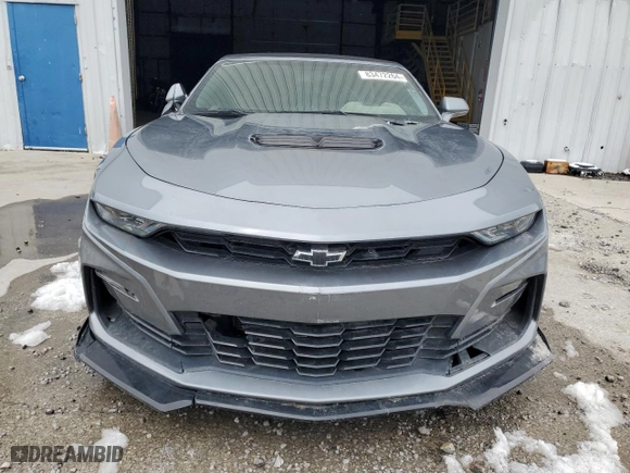 2022 Chevrolet Camaro LT1 with VIN 1G1FF3D72N0100375, listed as a Copart auction lot 83472264 with 12,869 mi miles and Salvage Title. Bid and sale history available at carsss.com. Image 5.