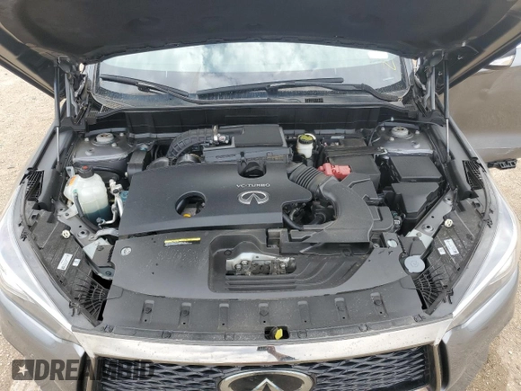 2021 Infiniti QX50 Luxe with VIN 3PCAJ5BB3MF120184, listed as a Copart auction lot 58276615 with 59,974 mi miles and Salvage title. Bid and sale history available at DreamBid. Image 11.