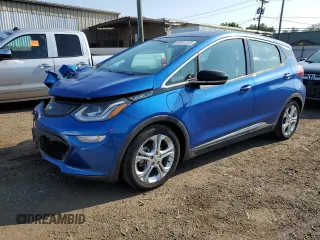 2017 Chevrolet Bolt EV LT with VIN 1G1FW6S04H4160243, listed as a Copart auction lot 65941315 with 50,388 mi miles and Salvage title. Bid and sale history available at DreamBid. Image 1.