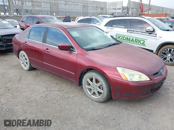 2003 Honda Accord EX with VIN 1HGCM66563A100773, listed as a IAAI auction lot 42516400 with 496,143 mi miles and . Bid and sale history available at DreamBid. Image 1.