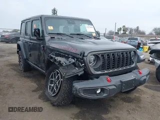 2024 Jeep Wrangler Rubicon with VIN 1C4PJXFG1RW314131, listed as a IAAI auction lot 41472426 with Not provided miles and . Bid and sale history available at DreamBid. Image 1.