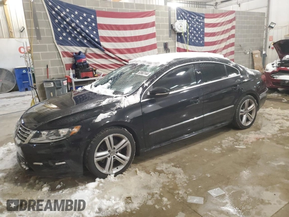2014 Volkswagen CC R-Line with VIN WVWBP7AN9EE540545, listed as a Copart auction lot 82663144 with 103,402 mi miles and Salvage Title. Bid and sale history available at carsss.com. Image 1.
