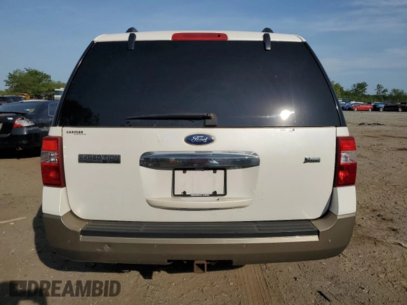 2012 Ford Expedition Max King Ranch z VIN 1FMJK1J54CEF14466, wystawiony jako Copart lot #55008205 z przebiegiem 221 426 mil mil oraz Czysty tytuł • Clean title. Historia ofert i sprzedaży dostępna na DreamBid. Obrazek 6.