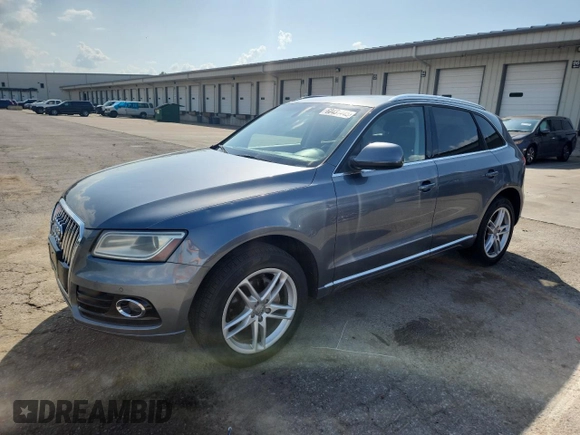 2013 Audi Q5 Premium Plus with VIN WA1LFAFP2DA019939, listed as a Copart auction lot 60431445 with 159,641 mi miles and Salvage title. Bid and sale history available at DreamBid. Image 1.
