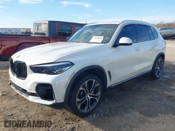 2022 BMW X5 sDrive40i with VIN 5UXCR4C05N9J18410, listed as a IAAI auction lot 41638894 with 42,971 mi miles. Bid and sale history available at carsss.com. Image 18.