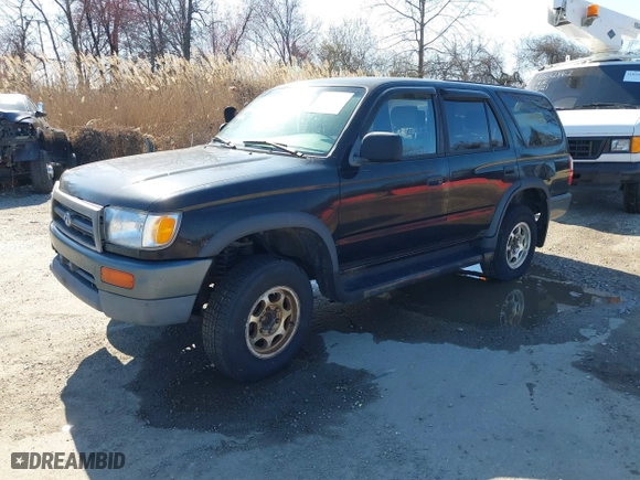 1997 Toyota 4Runner with VIN JT3GM84R9V0018261, listed as a IAAI auction lot 41830506 with 347,227 mi miles. Bid and sale history available at carsss.com. Image 2.