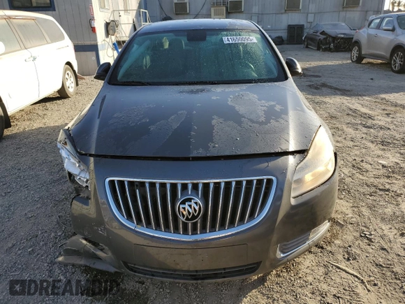 2011 Buick Regal CXL Turbo TO1 with VIN W04GV5EV5B1140439, listed as a Copart auction lot 41650095 with 135,491 mi miles and Salvage Title. Bid and sale history available at carsss.com. Image 5.