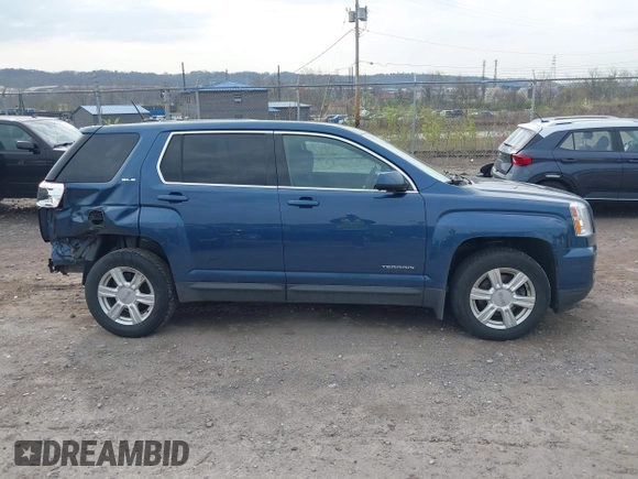 2016 GMC Terrain SLE with VIN 2GKFLSEK4G6297819, listed as a IAAI auction lot 42023775 with 128,658 mi miles. Bid and sale history available at carsss.com. Image 13.