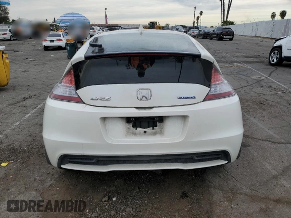 2014 Honda CR-Z with VIN JHMZF1D40ES003371, listed as a Copart auction lot 85157794 with 143,963 mi miles and Salvage Title. Bid and sale history available at DreamBid. Image 6.