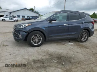 2017 Hyundai Santa Fe 2.4L with VIN 5NMZU3LB5HH025689, listed as a Copart auction lot 65853125 with 126,701 mi miles and Clean title. Bid and sale history available at DreamBid. Image 1.