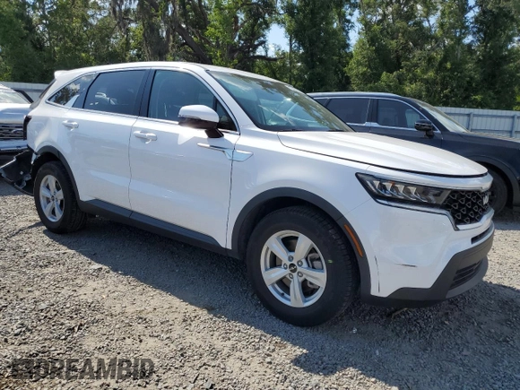 2023 Kia Sorento LX with VIN 5XYRG4LC5PG164459, listed as a Copart auction lot 57391905 with 58,452 mi miles and Salvage title. Bid and sale history available at DreamBid. Image 4.