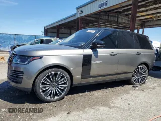 2021 Land Rover Range Rover Westminster with VIN SALGS2RU1MA455989, listed as a Copart auction lot 50598255 with 54,639 mi miles and Salvage Title. Bid and sale history available at carsss.com. Image 1.