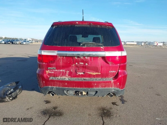 2011 Dodge Durango Crew with VIN 1D4SE4GT5BC631011, listed as a IAAI auction lot 40811862 with 196,348 mi miles. Bid and sale history available at carsss.com. Image 17.