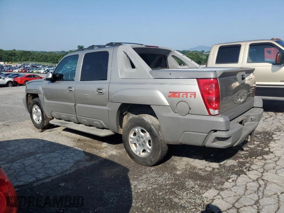 2002 Chevrolet Avalanche with VIN 3GNEC13T12G344922, listed as a Copart auction lot 62425105 with 190,781 mi miles and Clean title. Bid and sale history available at DreamBid. Image 2.