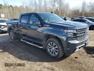 2021 Chevrolet Silverado 1500 RST with VIN 1GCUYEEL8MZ213046, listed as a Copart auction lot 46525415 with 59,671 mi miles and Salvage Title. Bid and sale history available at carsss.com. Image 4.
